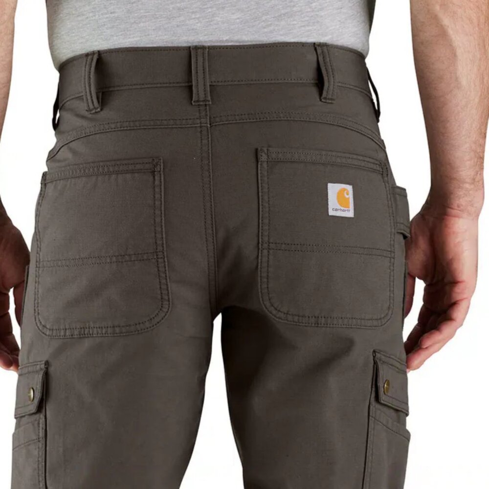 NWOT Carhartt Relaxed Straight Ripstop Double-Front Cargo Pant Dark Coffee - Picture 2 of 10